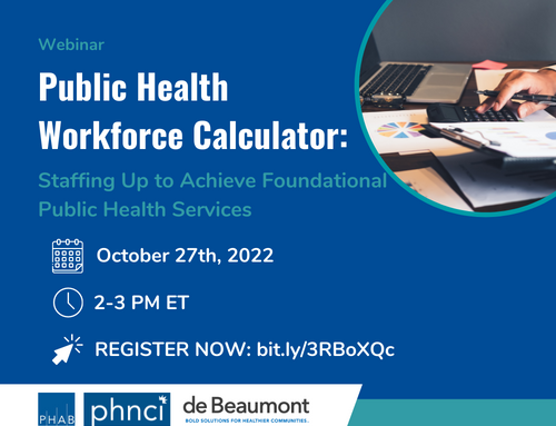 Webinar: Public Health Workforce Calculator