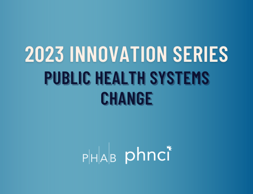 Innovation Webinar Series: Public Health Systems Change